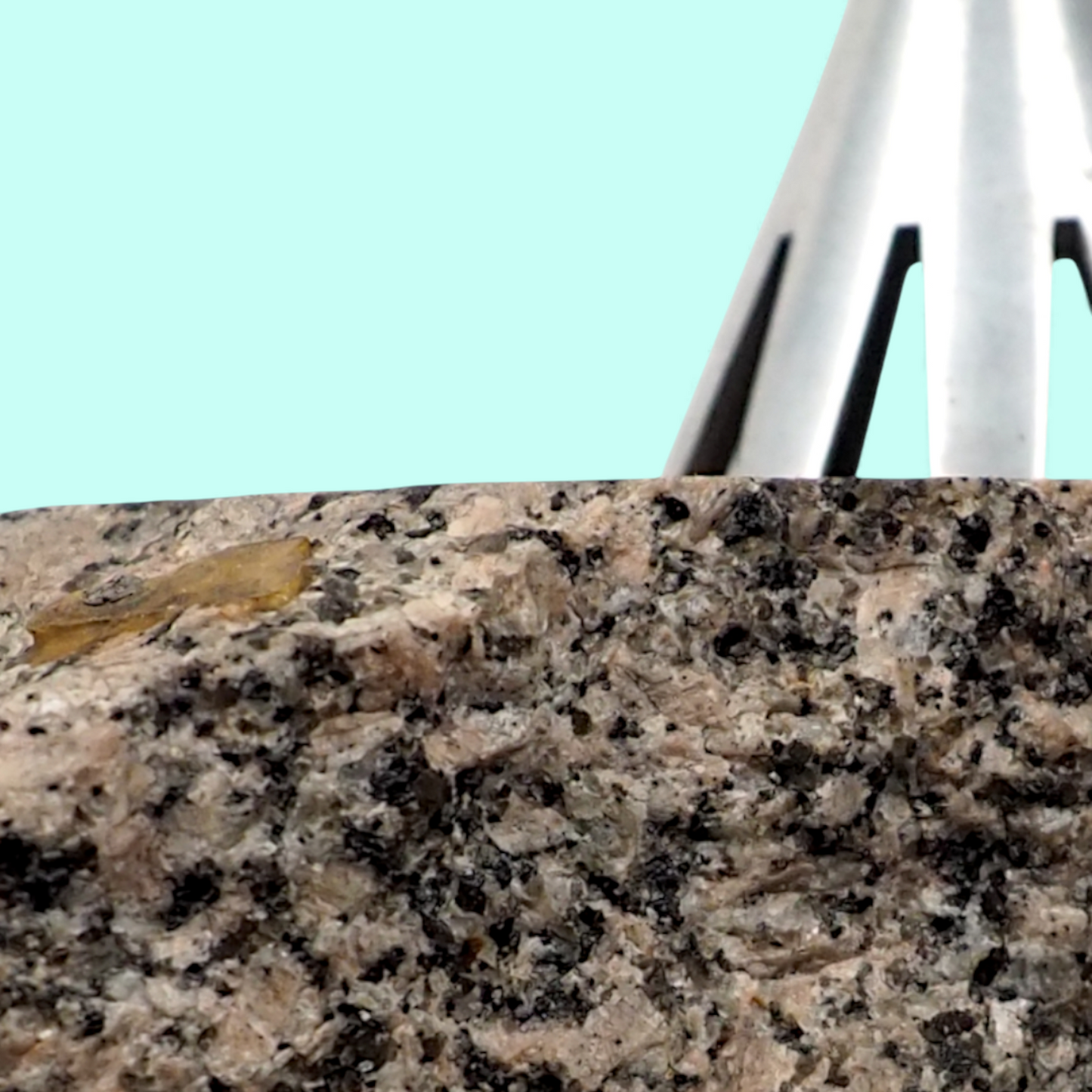 Model wieży Ostankino zbliżenie na kamienną podstawę i teksturę, Moskwa ZSRR