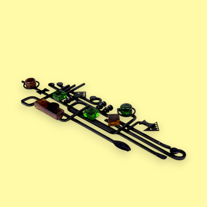 Duńska płaskorzeźba Dantoft, brutalistyczna kompozycja z lat 60., pełny widok