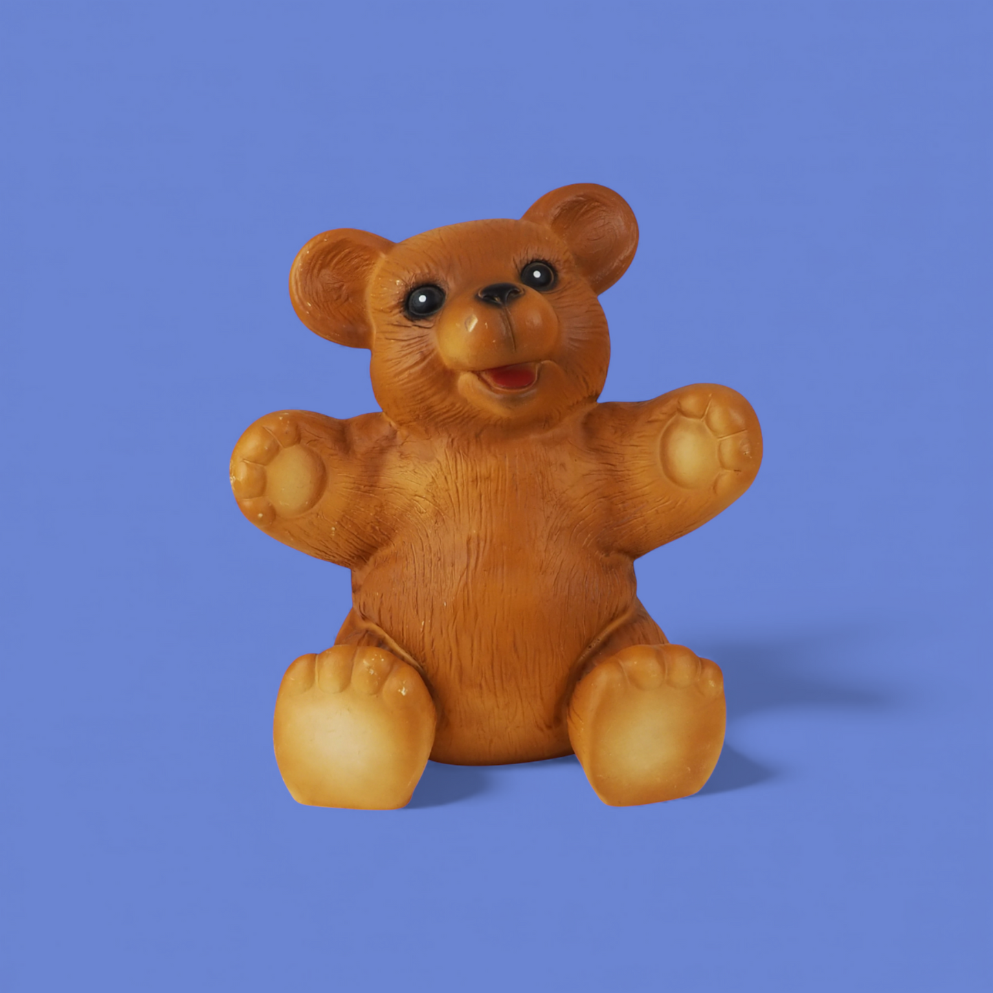 Vintage lampka nocna Heico w kształcie misia z Niemiec Zachodnich, lata 80., widok z przodu