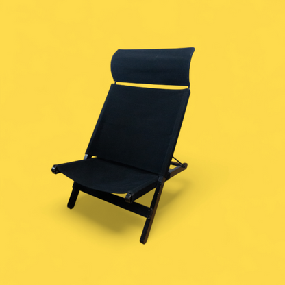 Krzesło na taras Hestra IKEA, pozycja wyprostowana z zagłówkiem, Sweden