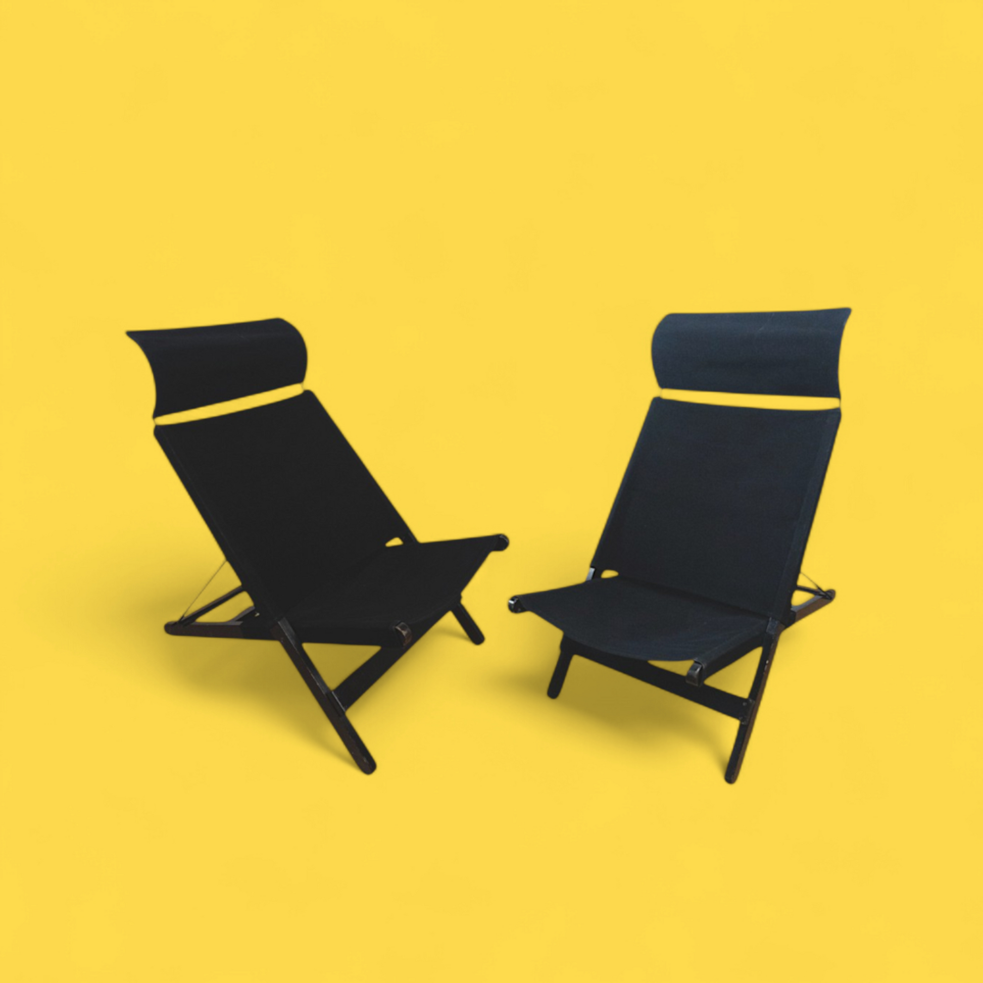 Fotele Hestra IKEA Tord Bjorklund, pełny widok z przodu, postmodern 1991