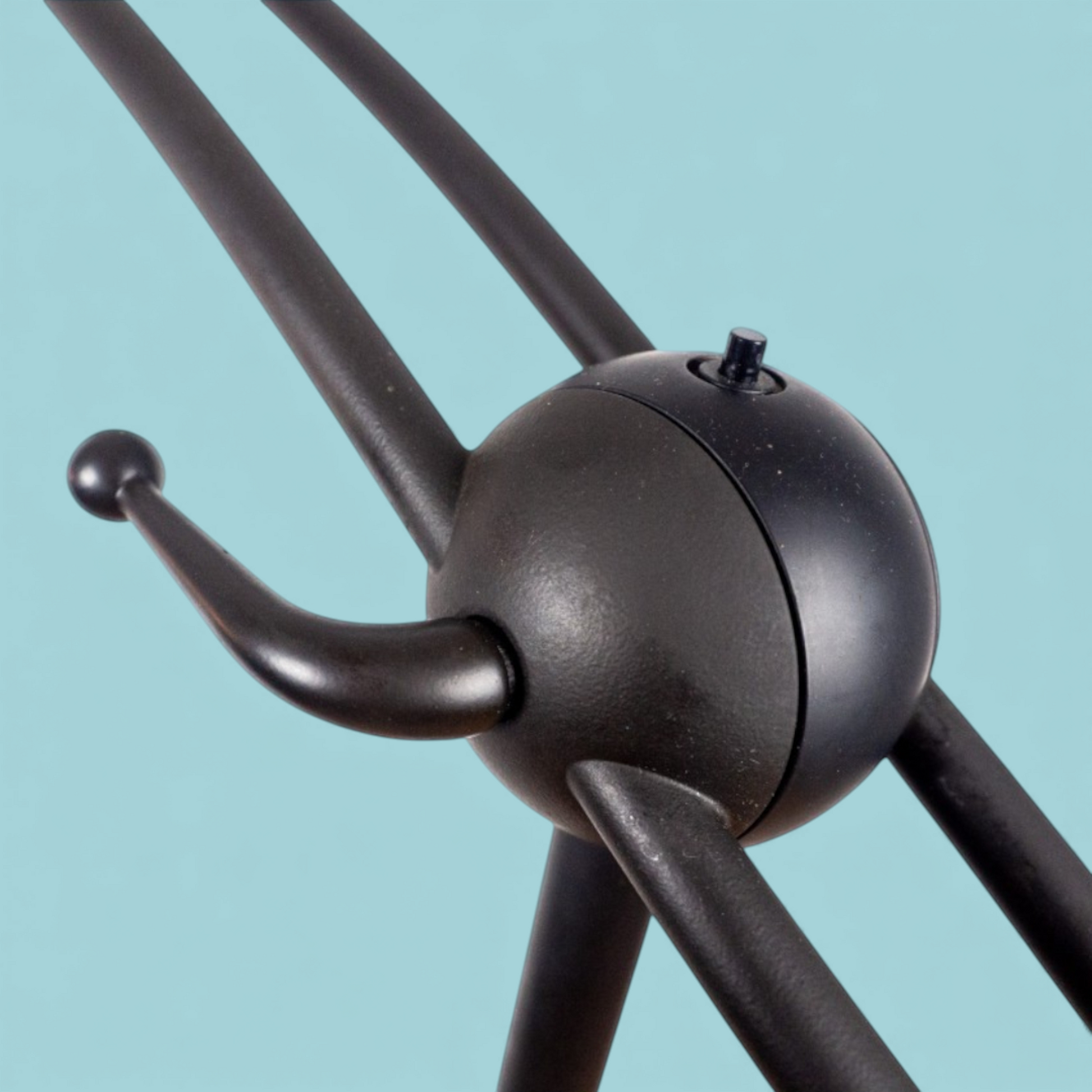 Lampa podłogowa Colani Wofi Leuchten, centralna głowica, West Germany