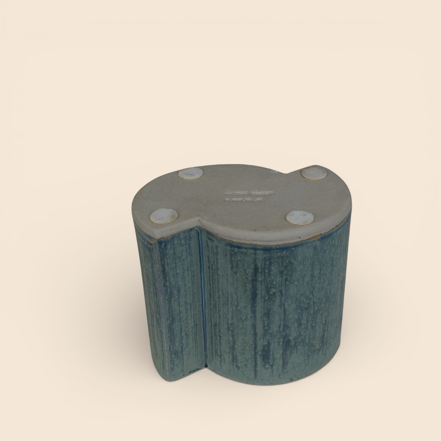 Desk organizer Pottestuen z Danii z szarym spodem